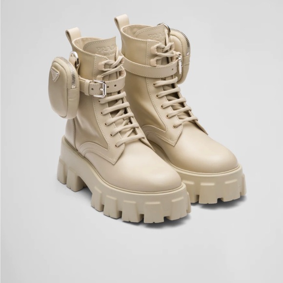 Mens PRADA trending boot military style size 10.5 - Picture 7 of 7
